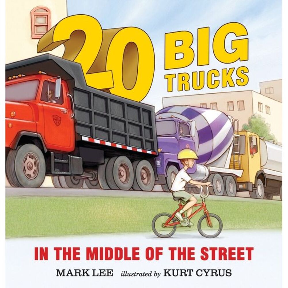 Twenty Big Trucks in the Middle of the Street -- Mark Lee